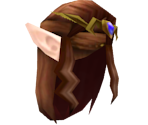 Princess Zelda's Wig - Super Smash Bros. for Nintendo 3DS