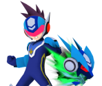 Star Force Mega Man Trophy - Super Smash Bros. for Nintendo 3DS