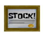 Stock Certificate - SpongeBob SquarePants: Battle for Bikini Bottom