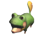 Poogie (Hog in a Frog) - Monster Hunter Portable 3rd