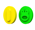 Coin & Frog Coin - Super Mario RPG Customs