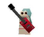 Lucky Guitar Boy - Newgrounds Customs