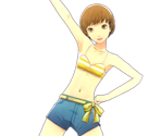 Striped Bikini - Persona 4 Dancing All Night