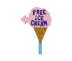 Ice Cream Sign - The SpongeBob SquarePants Movie