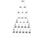 Toilet Roll Stack - Night of the Consumers