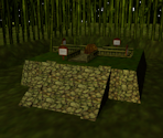 Yamato Turtle Stone Bamboo Forest - Mystical Ninja Starring Goemon