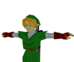 Link (Adult, High Poly) - The Legend of Zelda: Ocarina of Time