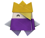 King Olly Doll - Paper Mario: The Origami King