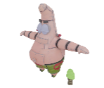 Robo-Patrick - SpongeBob SquarePants: Battle for Bikini Bottom - Rehydrated