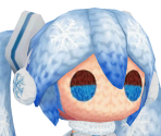 Miku (Snow) - Hatsune Miku Amiguru Train
