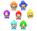 Sprixie Princesses - Super Mario 3D World
