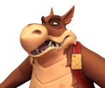 Dingodile (v1) - Crash Bandicoot: On the Run!