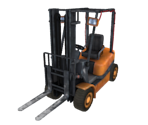 Number 5 Forklift Truck - Sonic and SEGA All-Stars Racing