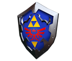 Hylian Shield - The Legend of Zelda: Ocarina of Time 3D