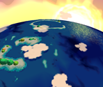 Sky Tower Background - Kirby's Return to Dreamland / Kirby's Adventure Wii