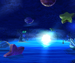 Sea Cave Background - Kirby's Return to Dreamland / Kirby's Adventure Wii