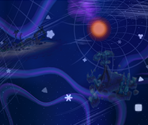 Another Dimension Background - Kirby's Return to Dreamland / Kirby's Adventure Wii