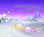 Snow Background - Kirby's Return to Dreamland / Kirby's Adventure Wii