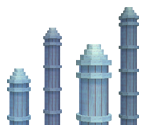 Sky Temple Tileset - Kirby's Return to Dreamland / Kirby's Adventure Wii