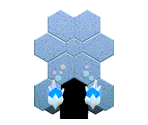 Ice Cave Tileset - Kirby's Return to Dreamland / Kirby's Adventure Wii