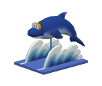 Dolphin Shuffle Swirl - Mario Party 8