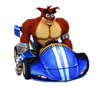 Crunch Bandicoot - Crash Nitro Kart