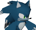 Sonic the Werehog (Sonic Rush-Style) - Sonic the Hedgehog Customs