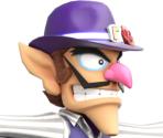 Waluigi - Mario Golf: Super Rush