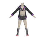 Hinata Outfit 3 (Purple Leaves) - Naruto to Boruto: Shinobi Striker