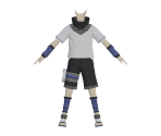 Sasuke Outfit (Young, Lightning Silver) - Naruto to Boruto: Shinobi Striker