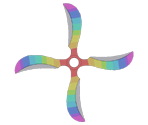 Rainbow Demon Wind Shuriken - Naruto to Boruto: Shinobi Striker