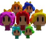 Sprixie Princesses - Mario Customs