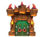 Bowser's Boss Door - New Super Mario Bros. Wii