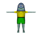 Yellow Shirt Fish - SpongeBob SquarePants: Lights, Camera, Pants!