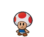 Toad Child - Paper Mario: The Thousand-Year Door