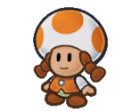 Toad (Female) - Paper Mario: The Thousand-Year Door