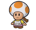 Toad Innkeeper - Paper Mario: The Thousand-Year Door
