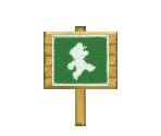 Declathon Sign - Mario Party 6