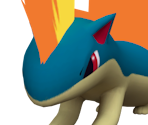 #156 Quilava - Pokémon Mystery Dungeon: Rescue Team DX