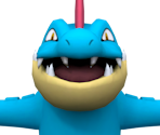 #160 Feraligatr - Pokémon Mystery Dungeon: Rescue Team DX