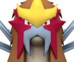 #244 Entei - Pokémon Mystery Dungeon: Rescue Team DX
