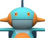 #259 Marshtomp - Pokémon Mystery Dungeon: Rescue Team DX