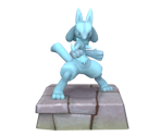 Lucario Statue - Pokémon Mystery Dungeon: Rescue Team DX