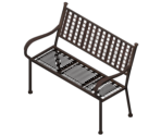 Asylum Exterior Bench - Fallout 76