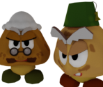 Goombario's Grandparents - Paper Mario Customs