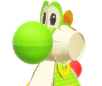 Go-Go Yoshi - Yoshi's Crafted World
