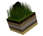 Long Grass Block - Viva Piñata