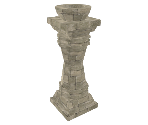 Stone Pillar - Wario World