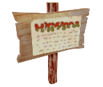 Sign - Wario World