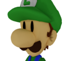 Luigi - Paper Mario Customs